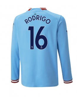 Manchester City Rodri Hernandez #16 Heimtrikot 2022-23 Langarm